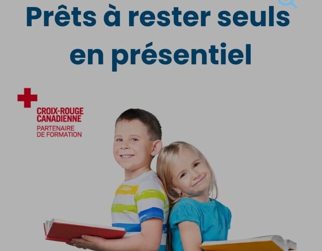 Offre de cours **Prêts à rester seuls** et/ou **Gardiens avertis**