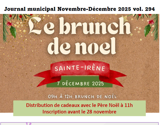 Journal novembre-décembre 2025