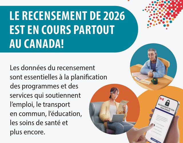 Le Recensement de 2026 est en cours et chaque réponse compte!